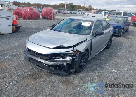 2026 Honda Civic Hybrid Sport/Sport Touring из США, поврежденный, VIN 2HGFE4F80TH306021